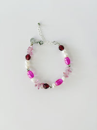 Repearled: Pink Love bracelet