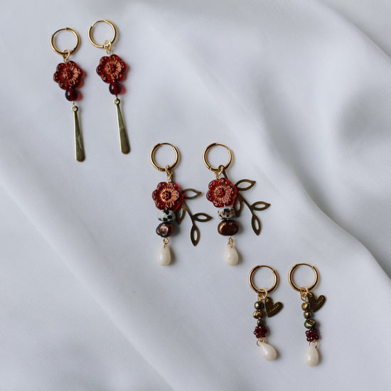 Vintage aesthetic: hoop mix&match (ONE EARRING ONLY!)