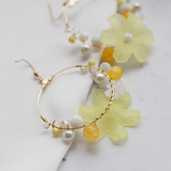Pure serenity - Frosted elegance: Yellow