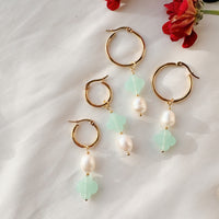 Lucky charm hoops: MINT