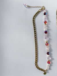 Repearled: Pink love necklace