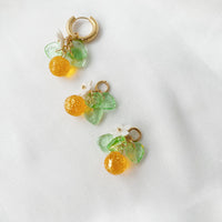 Orange 🍊 - a pair of charms only